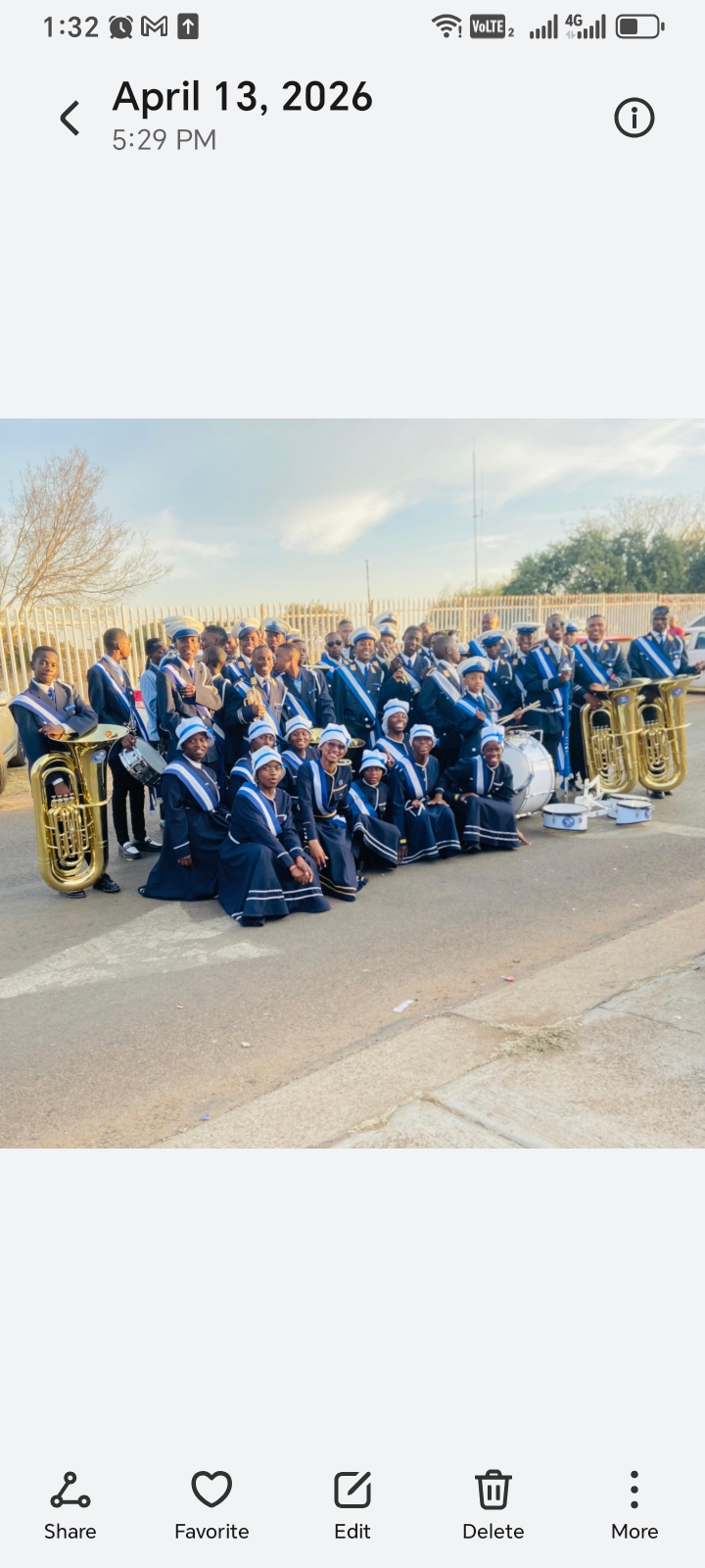 Mighty Cloud Brass Band Display Inside Vector Frame